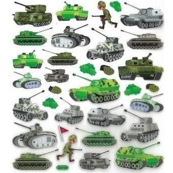 DP Craft Matrica 33 Darabos Tankok (500745)