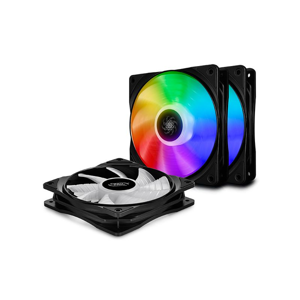 DeepCool CF 120 Кутия на компютър Вентилатор 12 см Черен 3 броя