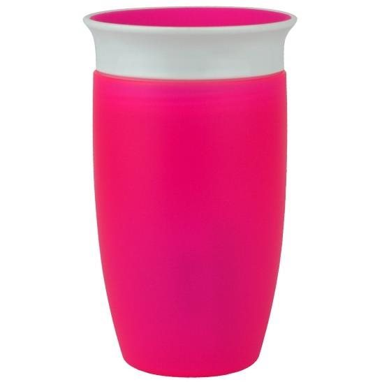 Munchkin 360° Junior szivárgásmentes bögre 296 ml rózsaszín (5019090110297)