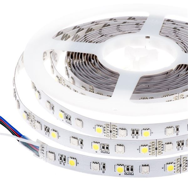 Optonica LED Szalag beltéri 5m 60 LED/m 5050 SMD 720 Lm/m RGB+6500K (ST4313) (ST4313)