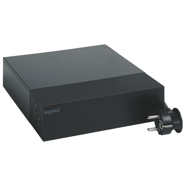 Legrand 049430 elektromos elosztó 2 M 8 AC kimenet(ek) Beltéri Fekete