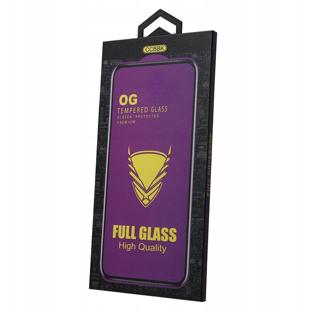 iPhone 16 Plus 6.7" Előlapi Üvegfólia Edzett 9H 0.33 mm Full Cover Og (OEM102583)