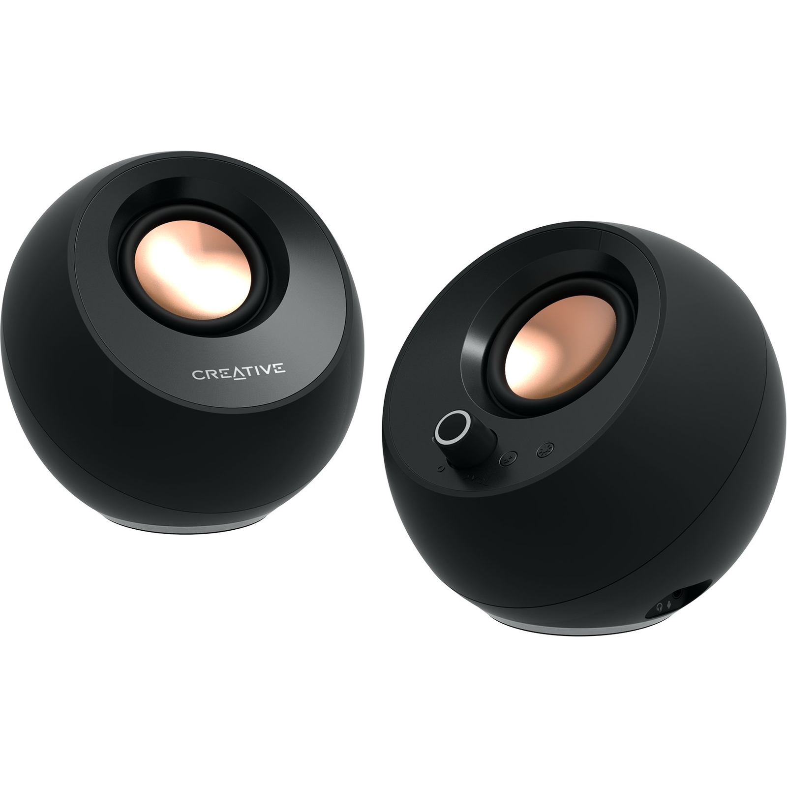 Компютърни тонколони Creative PEBBLE PRO — 51MF1710AA000, 2.0, черни