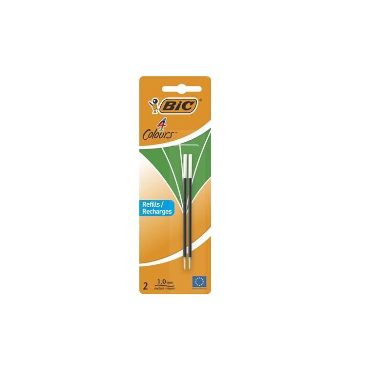 BIC 4 Colours Golyóstollbetét - 0,32mm / Zöld (2 darabos) (929250)