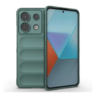 Gigapack Xiaomi Poco X6 szilikon tok sötétzöld (GP-153889) (GP-153889)