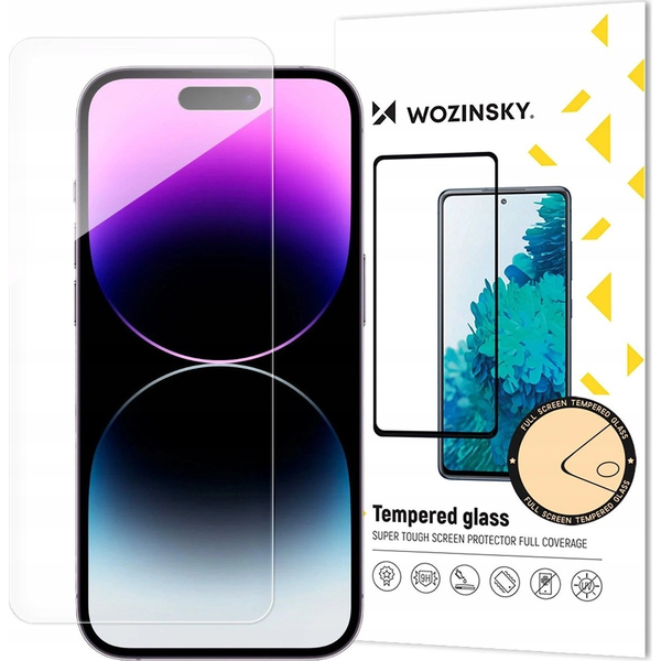 WOZINSKY HYBRID GLASS FULL COVER FLEKSIBILNO STEKLO ZA IPHONE 16 PLUS