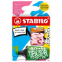 STABILO Szövegkiemelő készlet, 2-5 mm, , "Boss Mini Snooze One", 3 különböző szín (TST070371)