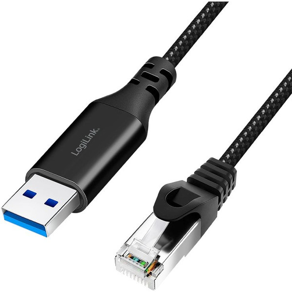 LogiLink CU0405 cavo di rete Nero 7,5 m Cat6 S/FTP (S-STP) Rotondo