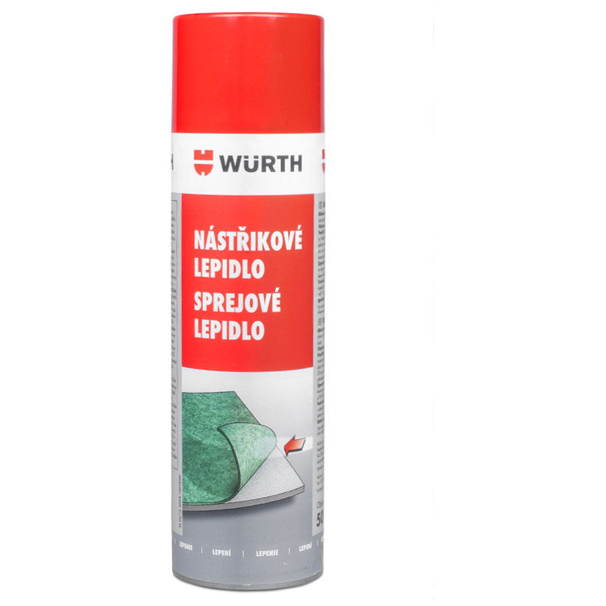 Würth Rychleschnoucí nástřikové lepidlo ve spreji 500 ml (0890100055)