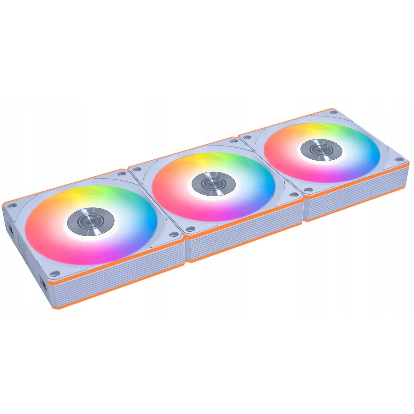 Lian Li UNI FAN CL Wireless 120 rendszerhűtő - ARGB, PWM, 250-2150rpm, 29,8dBA, fehér, 3db + kontroller (12CL1W3W)