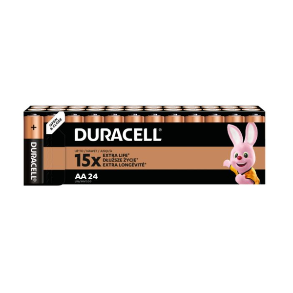 Duracell Basic AA батерии 24 бр