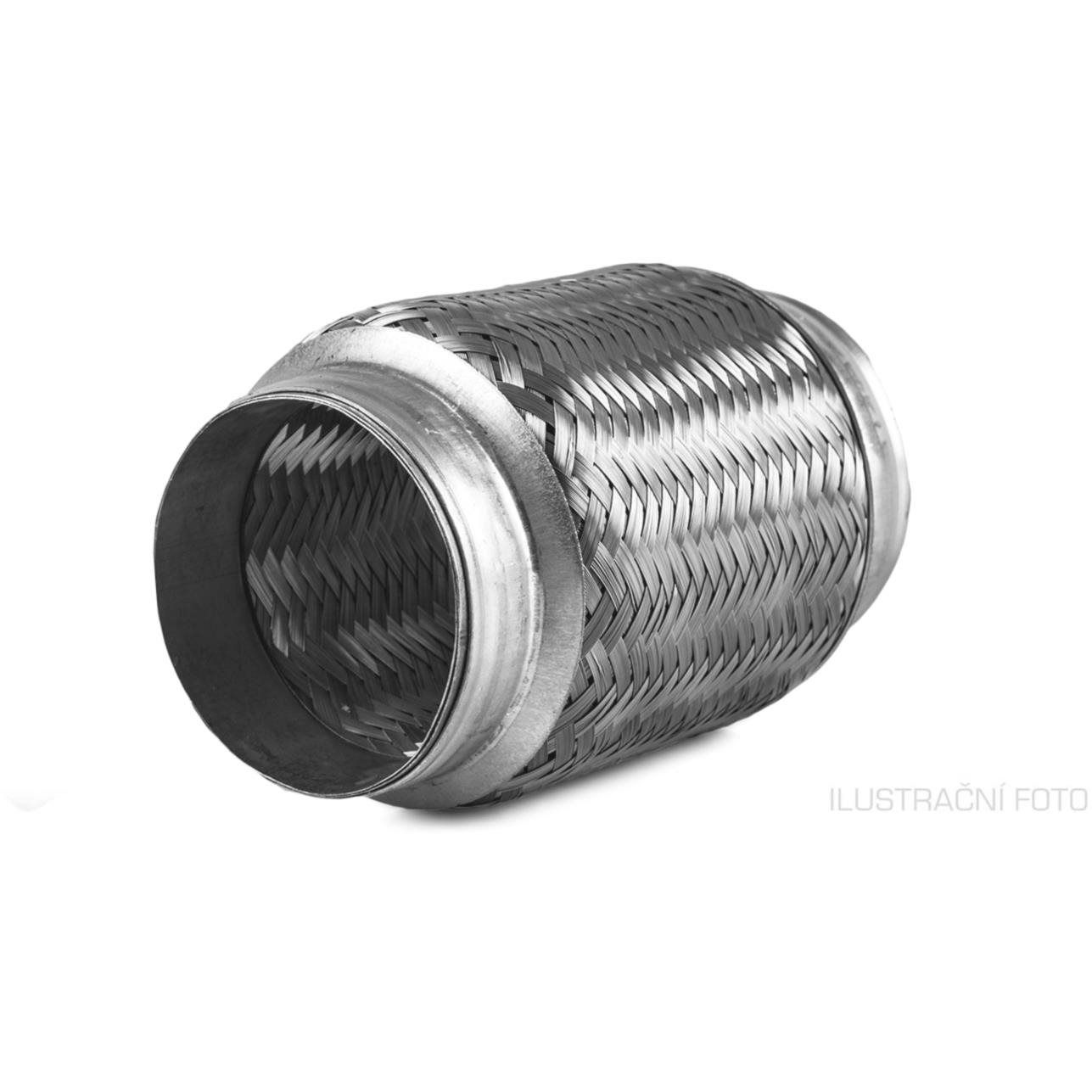 ACI STANDARD Flexibilis kipufogó cső, belső átmérő 45 mm / teljes hossz 100 mm (VP45/100/2)