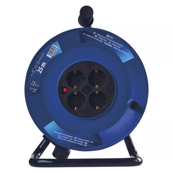 Emos P09225M elosztó 4 aljzat 25m kék