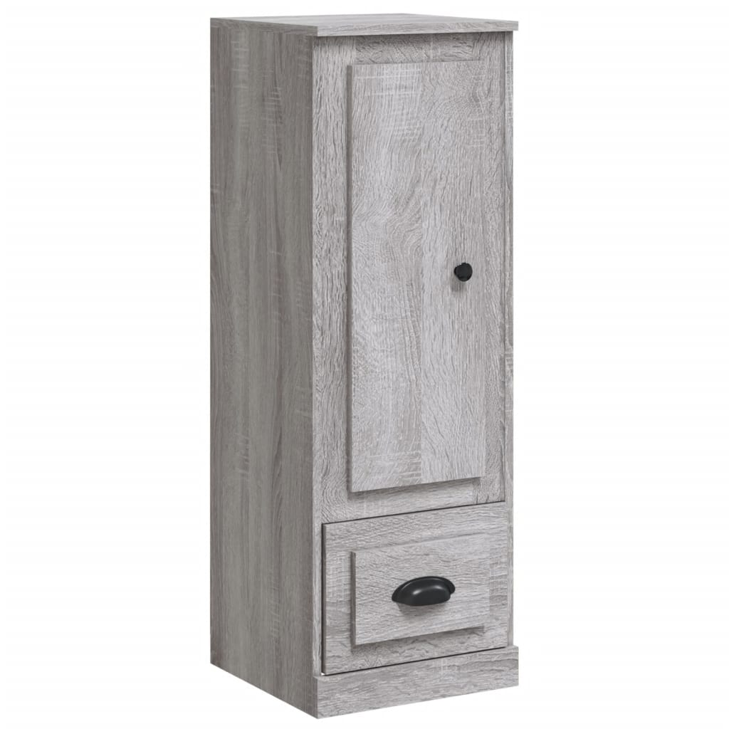 szürke sonoma szerelt fa magasszekrény 36x35,5x103,5 cm (816310)