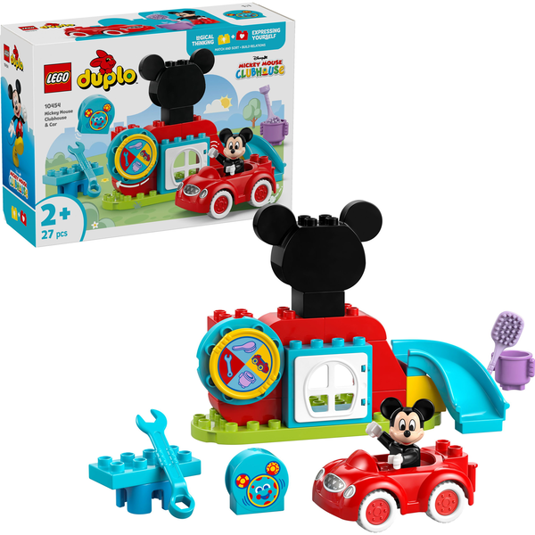 LEGO® DUPLO® Disney Mickey egér játszótere és autója 10454