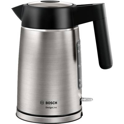 Bosch TWK5P480 електрическа кана 1,7 Д 2400 W Черен, Неръждаема стомана