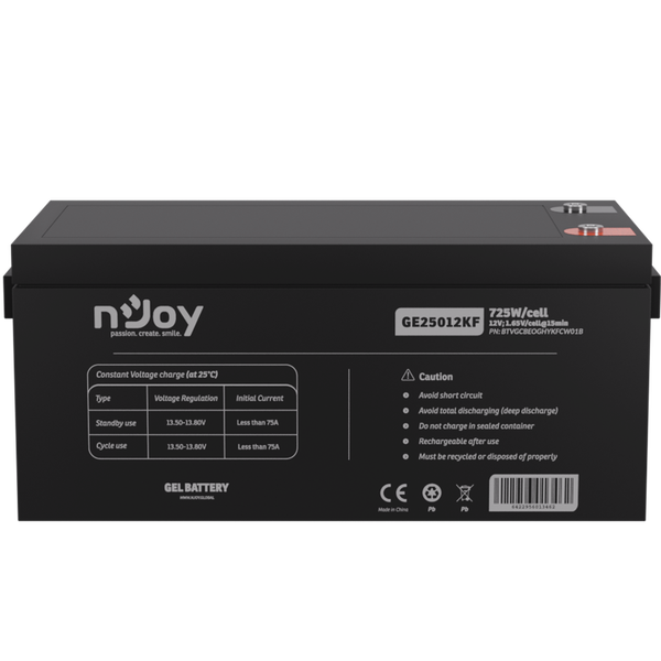 nJoy GE25012KF VRLA GEL 12 V