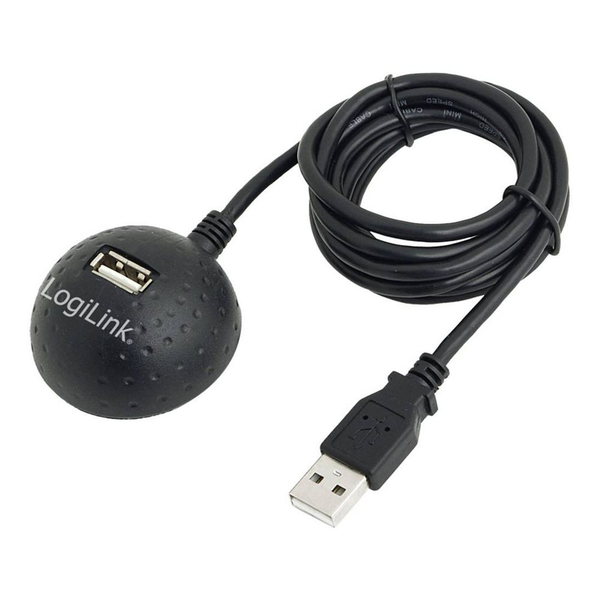 USB prodlužovací kabel Logilink CU0013B černý 1,5 m