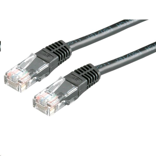 Roline Utp Patch Cord Cat.5E, černá