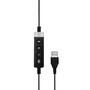 EPOS | SENNHEISER IMPACT SC 630 USB ML Слушалки Жичен Лента за глава Обаждания/музика USB Тип-A Черен, Сребърен