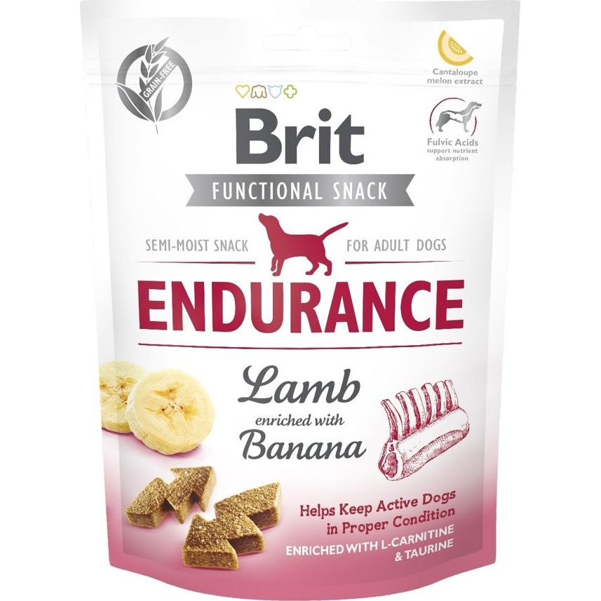 Brit Snack Dog Jutalomfalat 150 g Endurance Lamb&bAnana 111582 (96866)