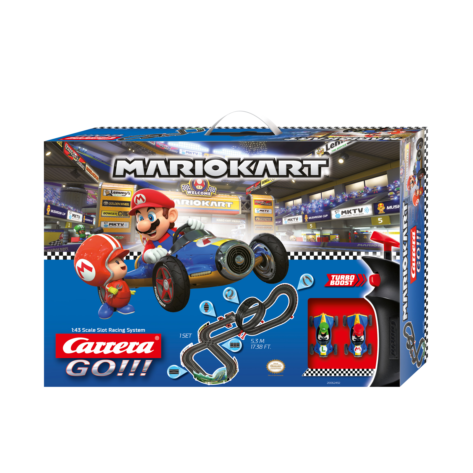 Carrera 20062492 GO!!! Nintendo Mario Kart Mach 8 versenypálya (20062492)