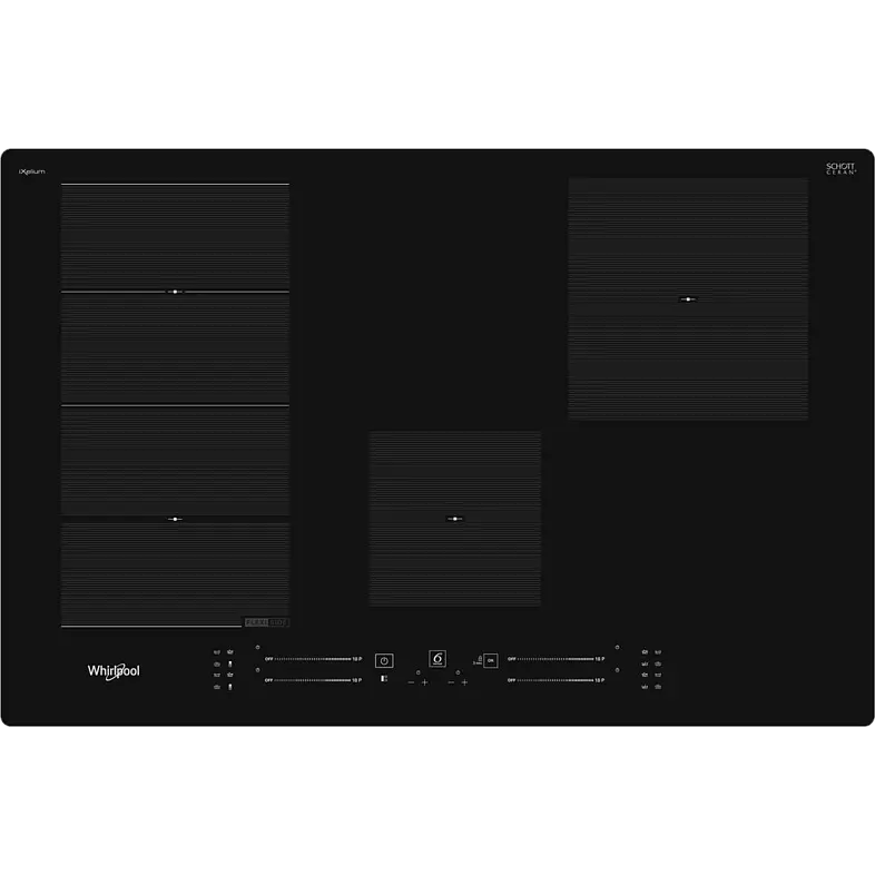Whirlpool WF S0377 NE/IXL Fekete Beépített 77 cm Zónás indukciós főzőlap 4 zóna (WF S0377 NE/IXL)