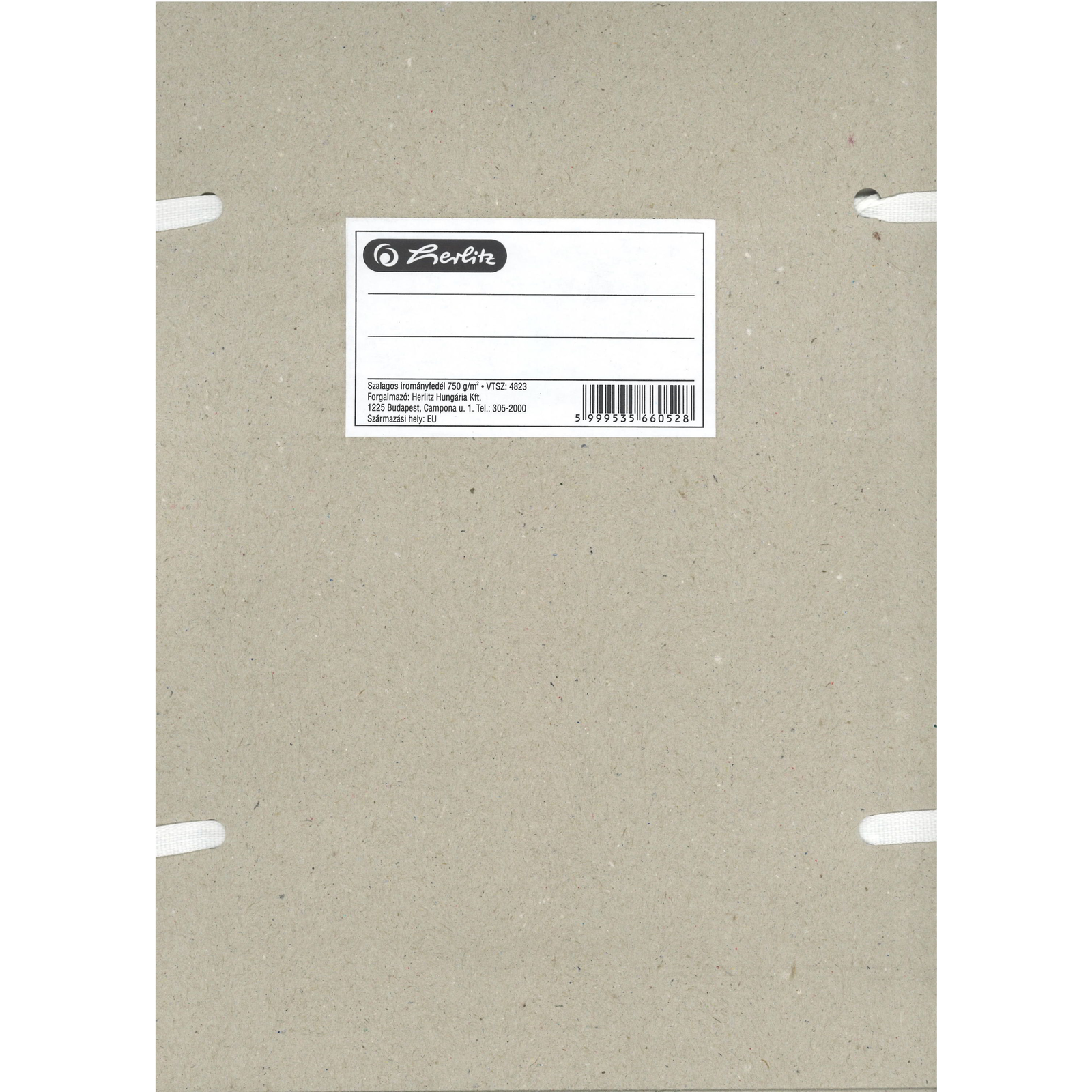 Herlitz A4 szalagos irományfedél (09057746)