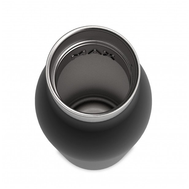 EMSA Bludrop Color N31109 Napi használatra 700 ml Rozsdamentes acél Fekete (N3110900)