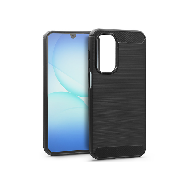 Pouzdro / Kryt CARBON pro Samsung Galaxy A17 černý