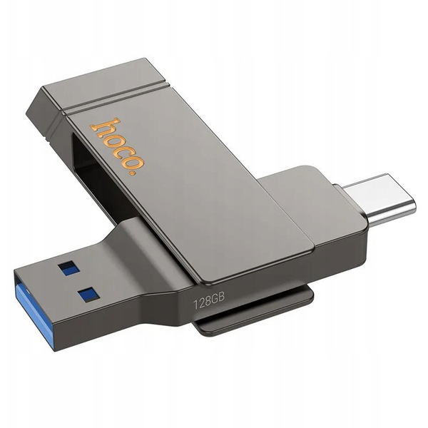 USB kľúč Hoco UD15 128 GB USB 3.1 typ C, USB 3.2 strieborný
