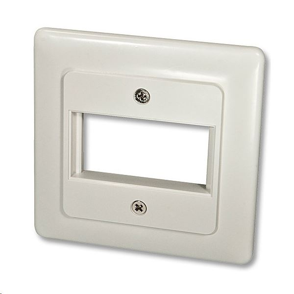 LINDY Moduláris fali doboz, előlap, beépülő modul (60545) (60545)