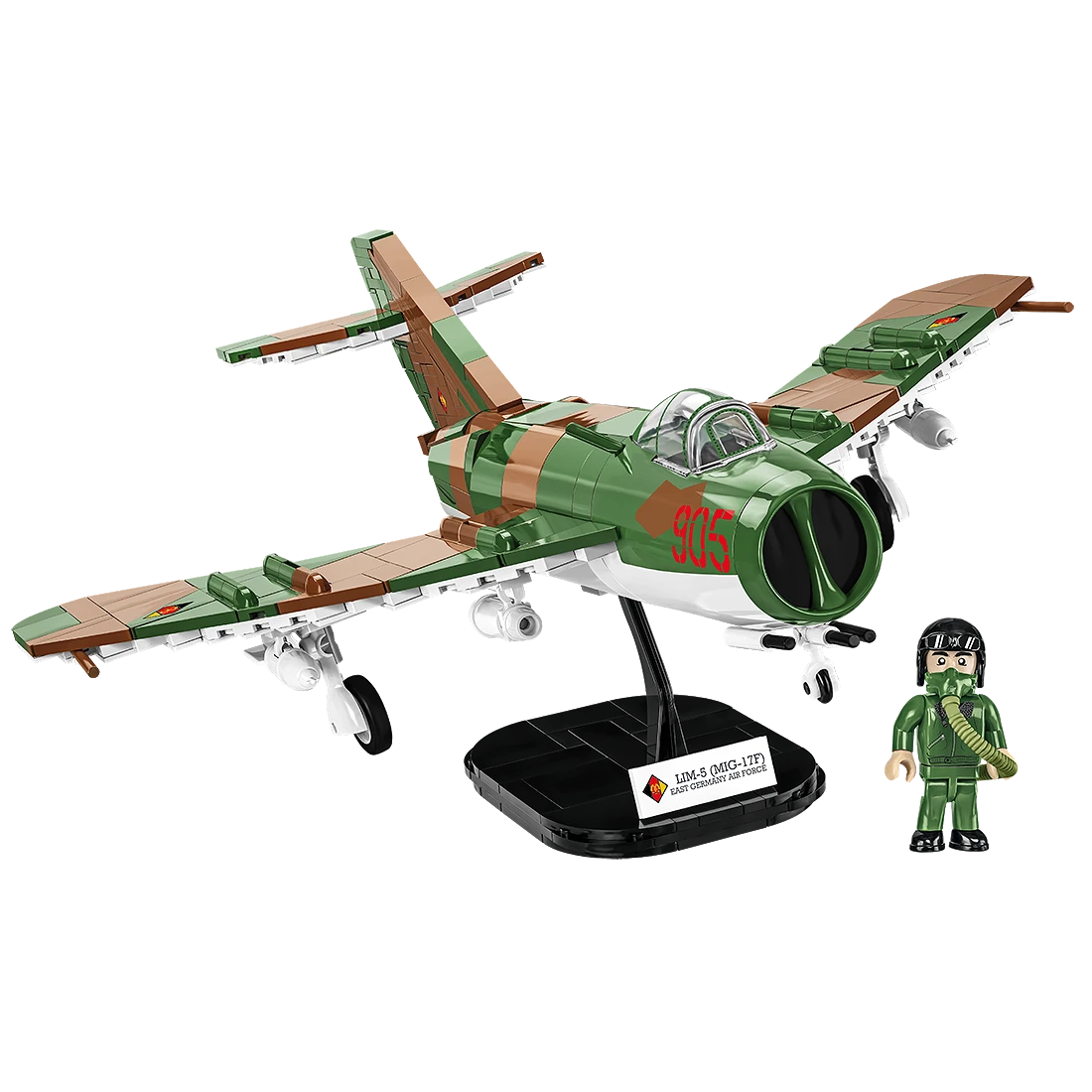 Cobi 5825 Lim-5 ( MiG-17F ) East Germany Air Force repülőgép 575 darabos Építőjáték (COBI-5825)