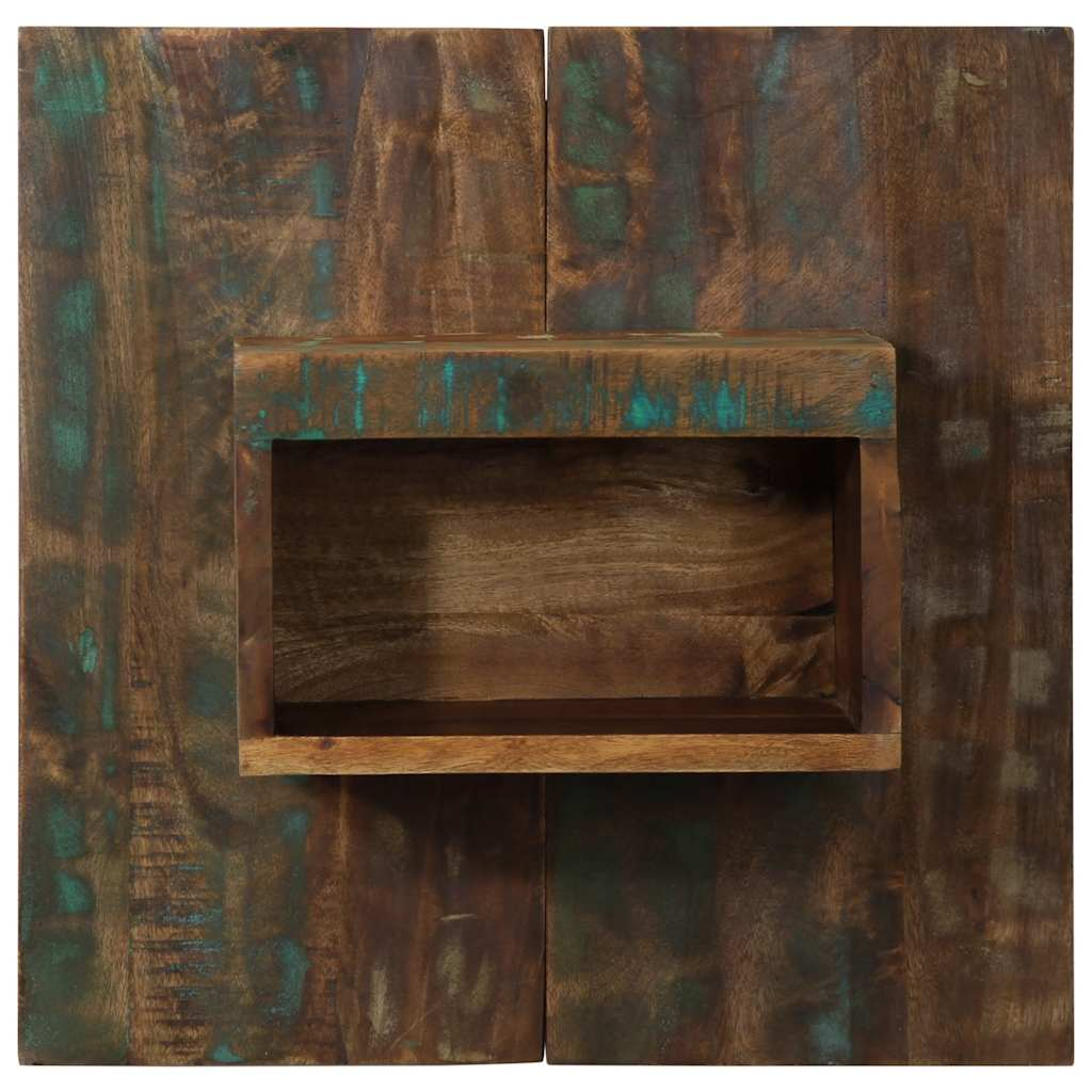 Éjjeli szekrény többszínű 50x27x50 cm fa újrahasznosított (4017526)