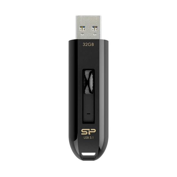 Silicon Power Blaze B21 USB flash meghajtó 32 GB USB A típus 3.2 Gen 1 (3.1 Gen 1) Fekete