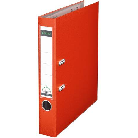 Leitz 180° Lever Arch File Plastic 50 mm raccoglitore ad anelli A4 Rosso