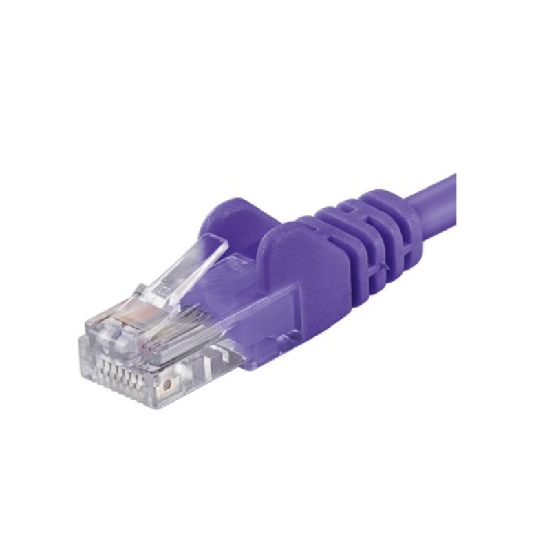 PremiumCord CAT6 Patch Kábel 0.5m - Lila (SP6UTP005V)