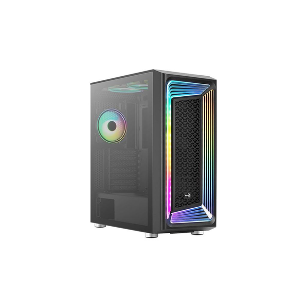 Aerocool Interstellar-G-BK-v1 táp nélküli ablakos ház fekete (ACCM-PB30053.11) (ACCM-PB30053.11)