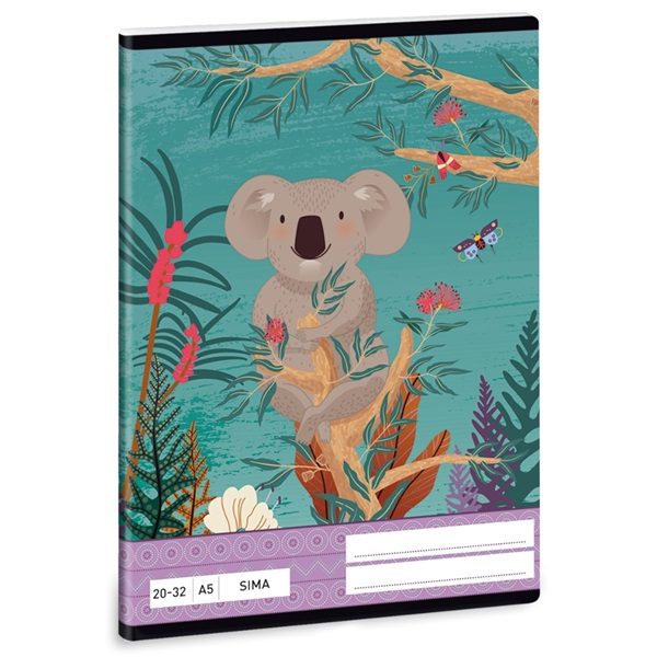 Ars Una Kirra Koala A5 20-32 sima füzet (53610447)