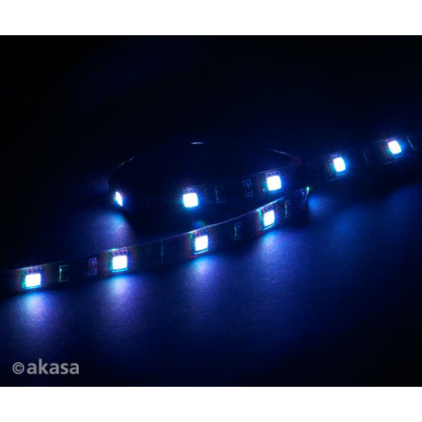 LED Szalag Akasa Vegas M 50cm 15 LED Fehér Mágneses