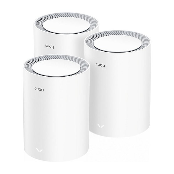 Systém mesh WiFi 6 AX3000 Cudy M3000 3-balení, pokrytí až 555 m2