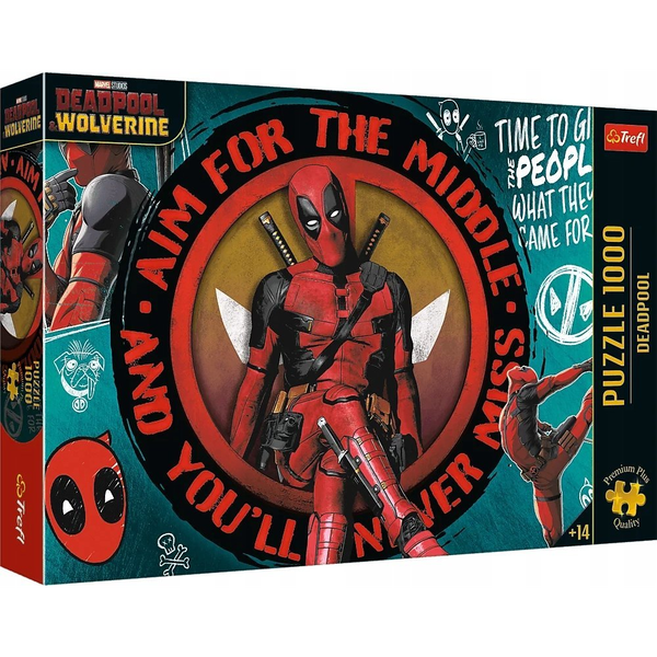 Trefl Premium Plus Quality Deadpool Puzzle 1000 pz Video game