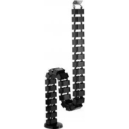 InLine 59996A kabelorganisator Skrivebord Kabelkanal Sort 1 stk
