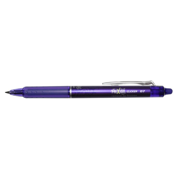 Pilot Frixion Clicker nyomógombos törölhető rollertoll - 0.35mm / lila