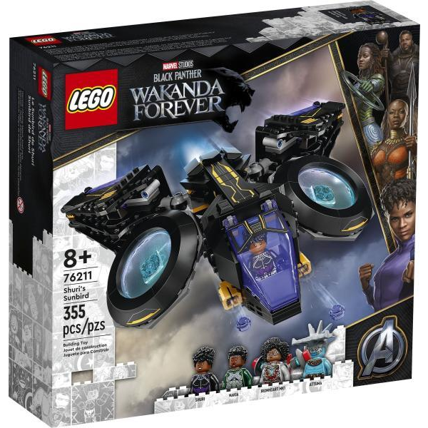 LEGO Marvel Fekete Párduc Mindörökké Wakanda - Shuri madara (76211)
