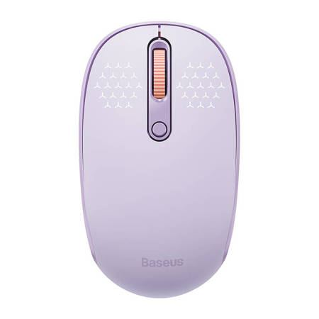 Baseus F01B Tri-Mode vezeték nélküli egér 1600 DPI lila