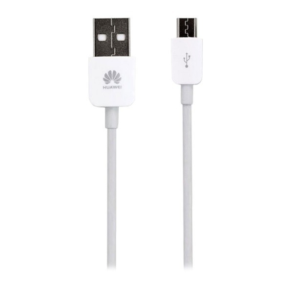 Adatkábel és töltő (USB - microUSB, 100cm) FEHÉR (CP70 / C02450768A / 55030216)