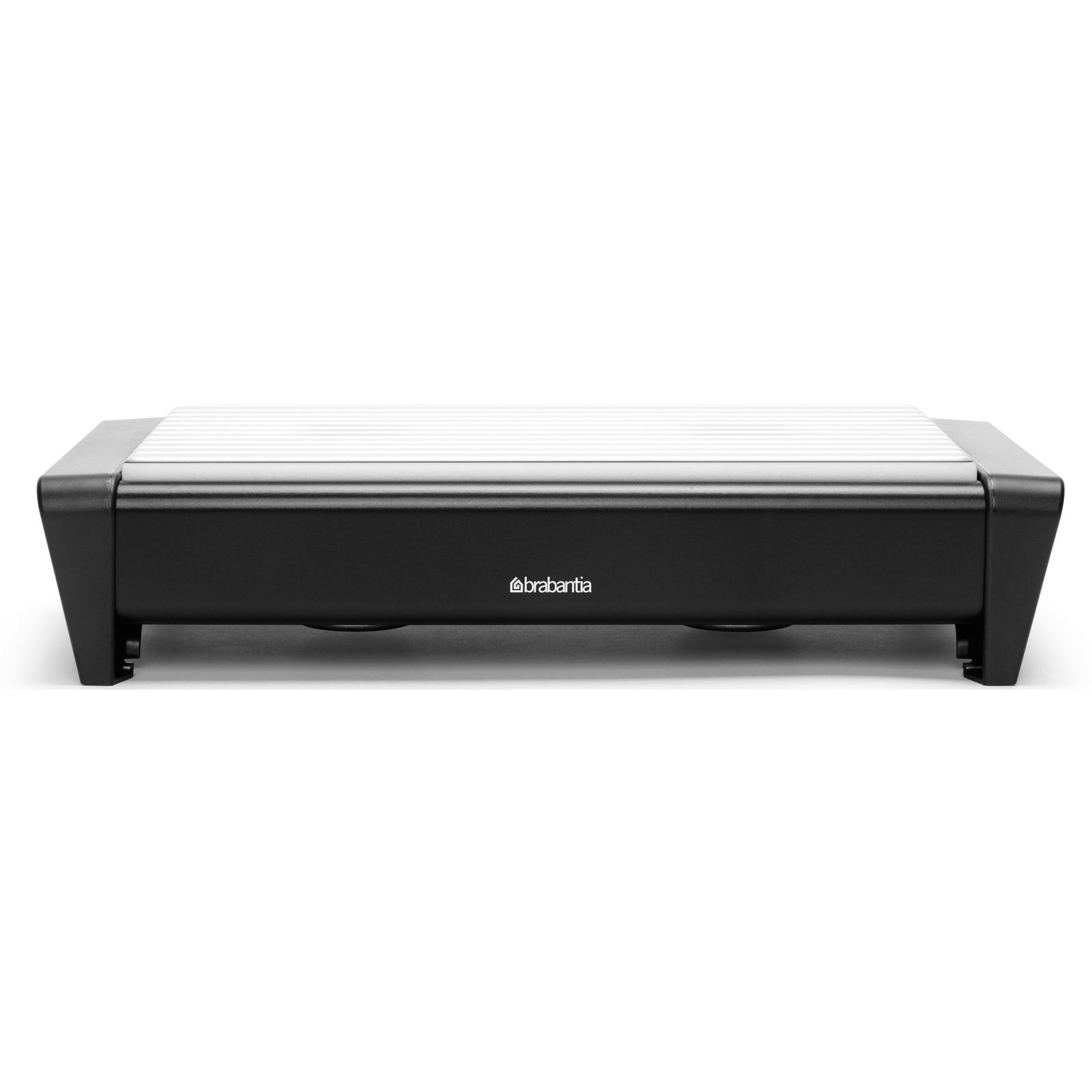 BRABANTIA Food Warmer ételmelegítő állvány. 2db teamécses égőtartóval. matt fekete acél test. r.m. acél rács - 477140 (477140)