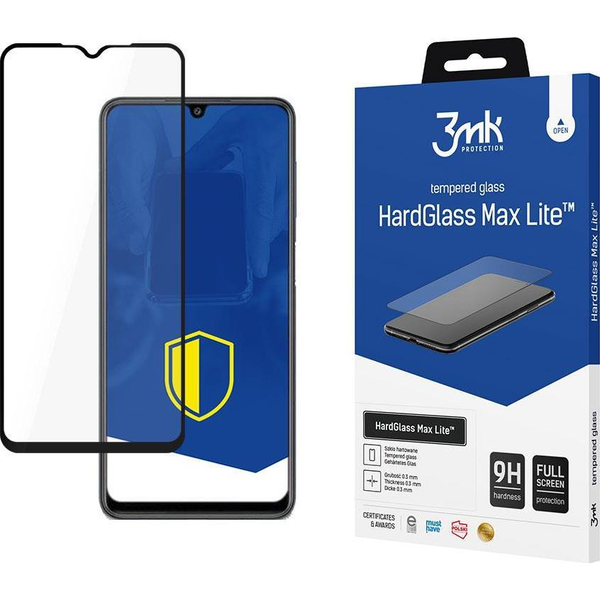 Tvrzené sklo pro SAMSUNG M22 ČERNÉ 3MK