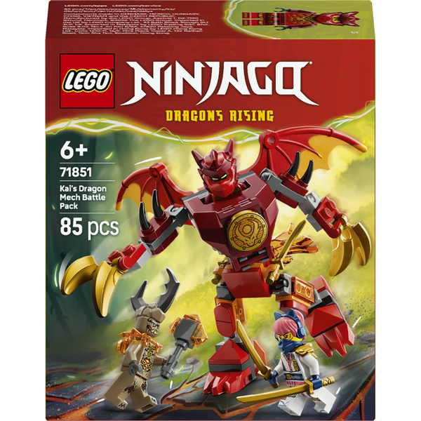 LEGO® Ninjago: Kai sárkánypáncélja, harci csomag (71851)